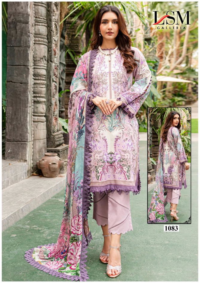 Parian Dream Vol 9 By LSM Lawn Cotton Pakistani Dress Material Wholesale Shop In Surat